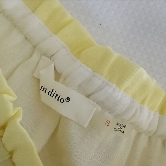 IDEM DITTO babydoll tiered strappy colorblock dress new without tags - Picture 2 of 10